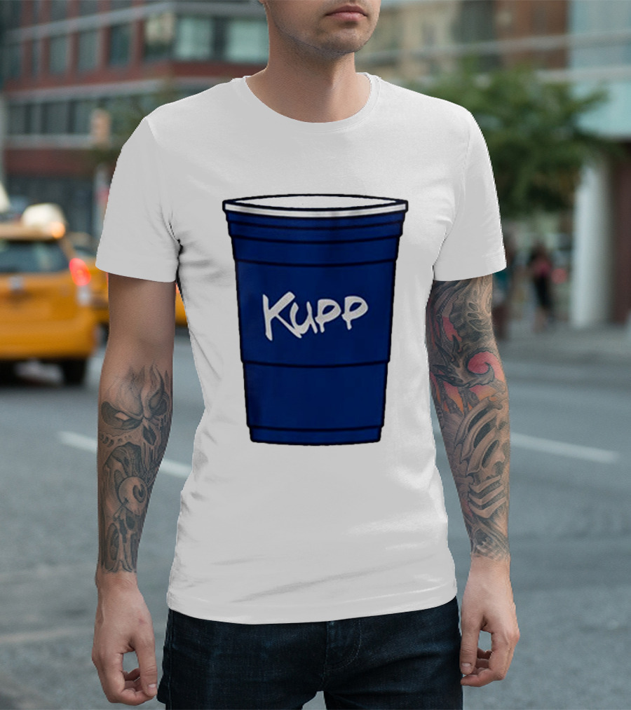 Cooper Kupp Seattle Kupp Blue Cup T-Shirt