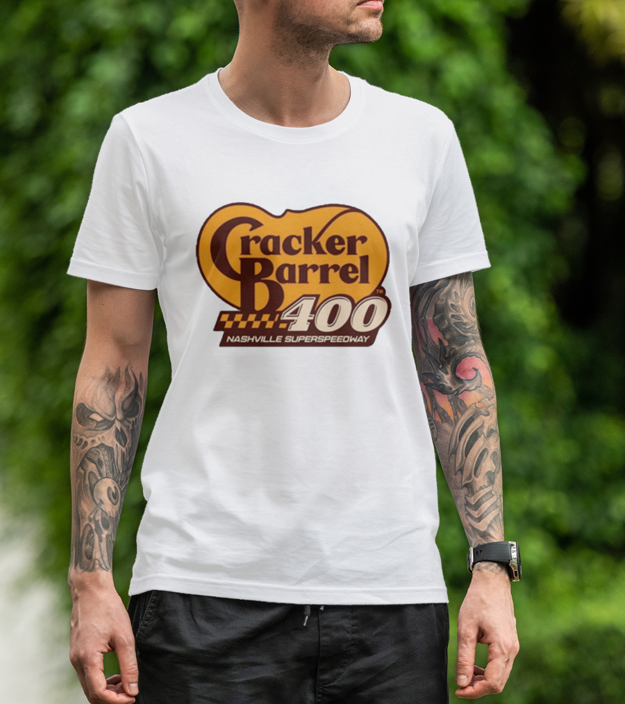 Cracker Barrel 400 Nashville Superspeedway Racing Event T-Shirt