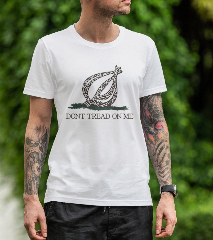 Don't Tread On Me The Onion Logo Classic Parody T-Shirt