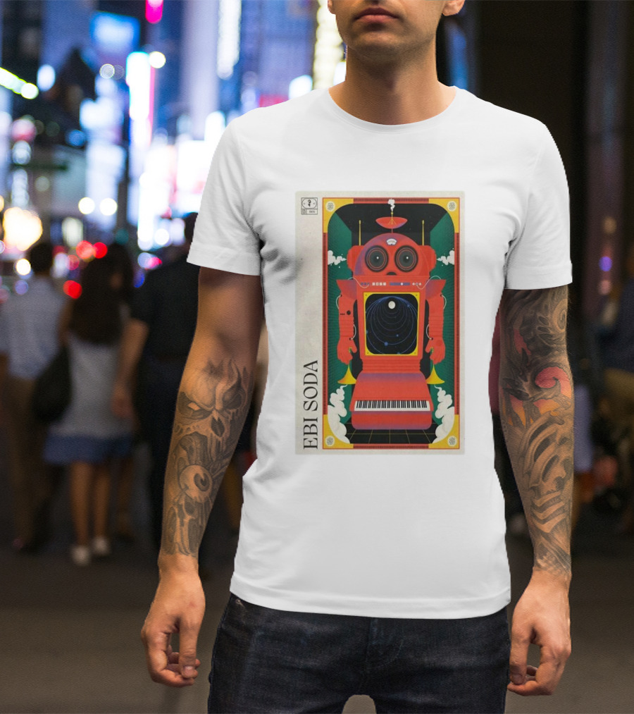 Ebi Soda Robot Warsaw Jassmine Bar Tour Feb 1 2025 T-Shirt