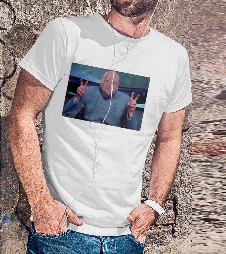 Dr. Evil Peace Gesture JD Vance Mock-Up T-Shirt