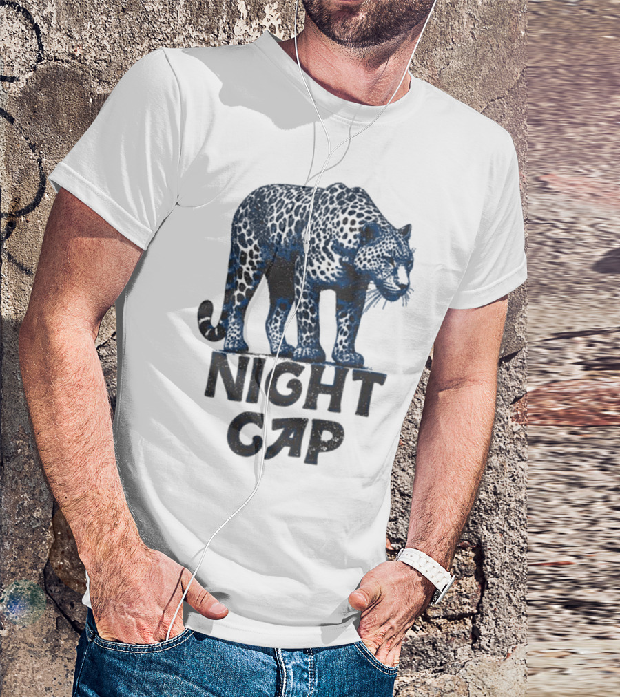 Night Cap Eighty Four Vintage Cat T-Shirt