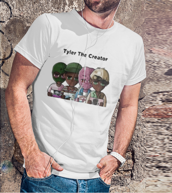 Evolution Tyler The Creator Flower Boy Goblin Wolf Cherry Bomb T-Shirt