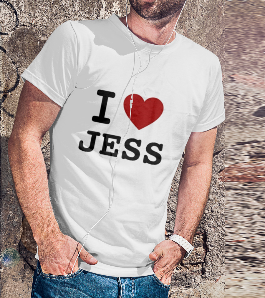 ``` 2025 Fujimotosan I Love Jess Heart ``` T-Shirt