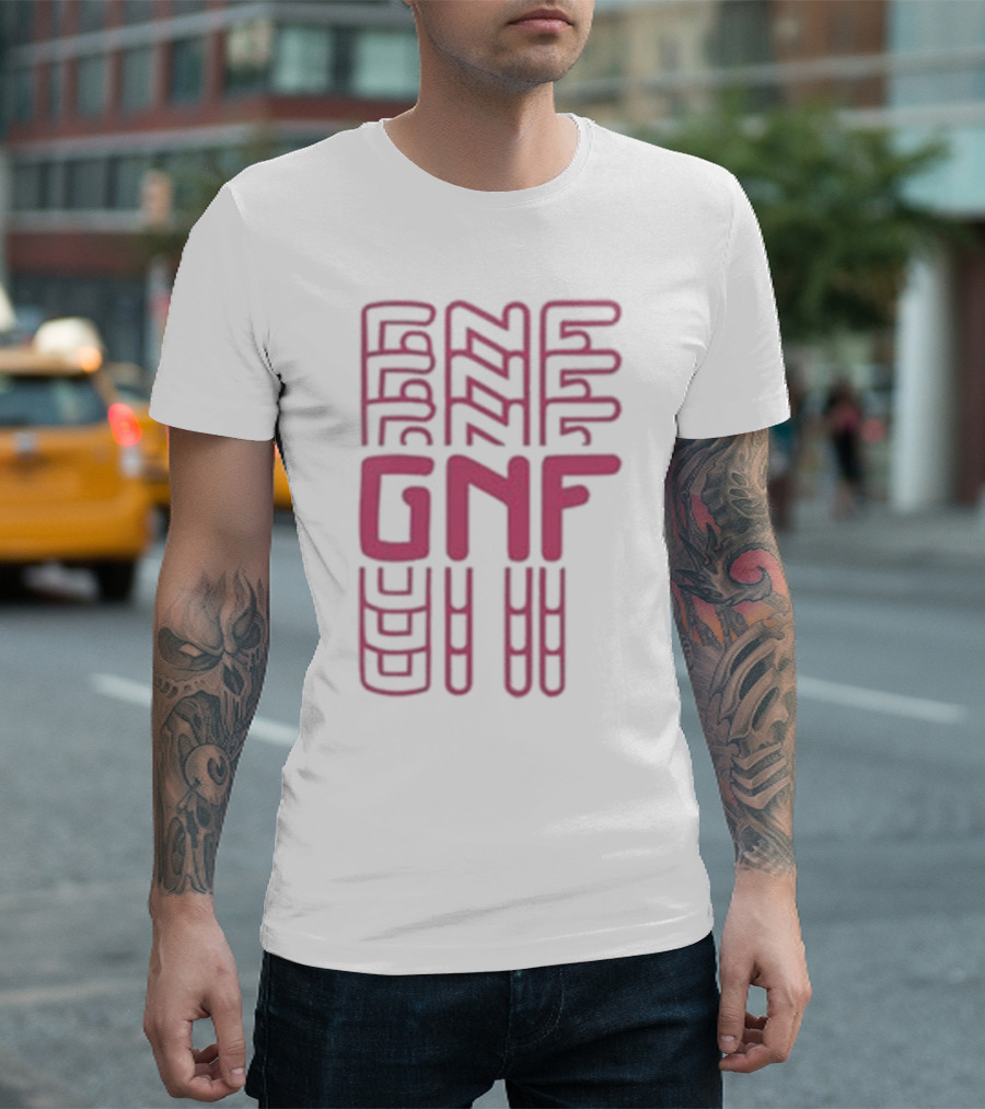 George Not Found GNF Pink Split T-Shirt