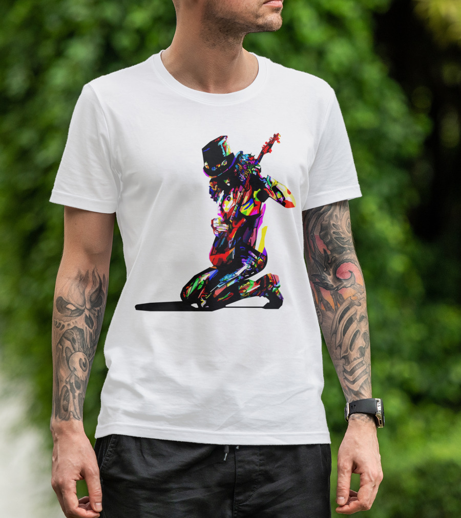 Slash Guitarist Pop T-Shirt