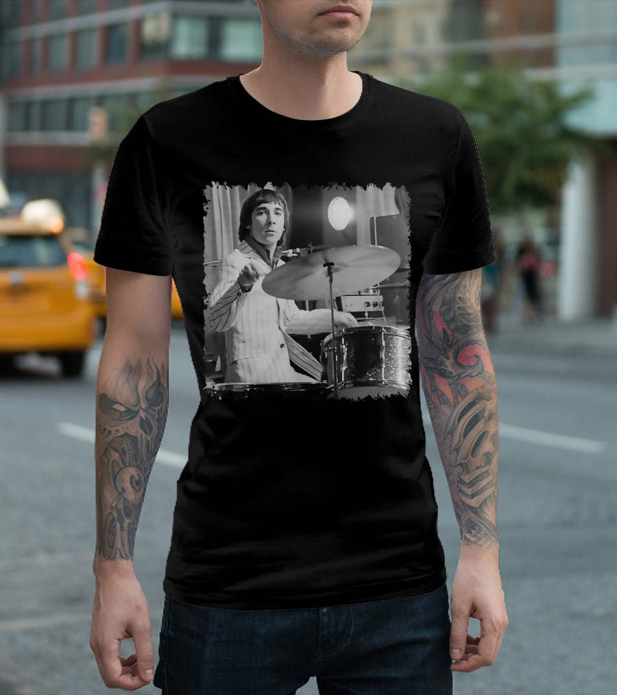 Keith Moon Drumming Legend 71019 T-Shirt