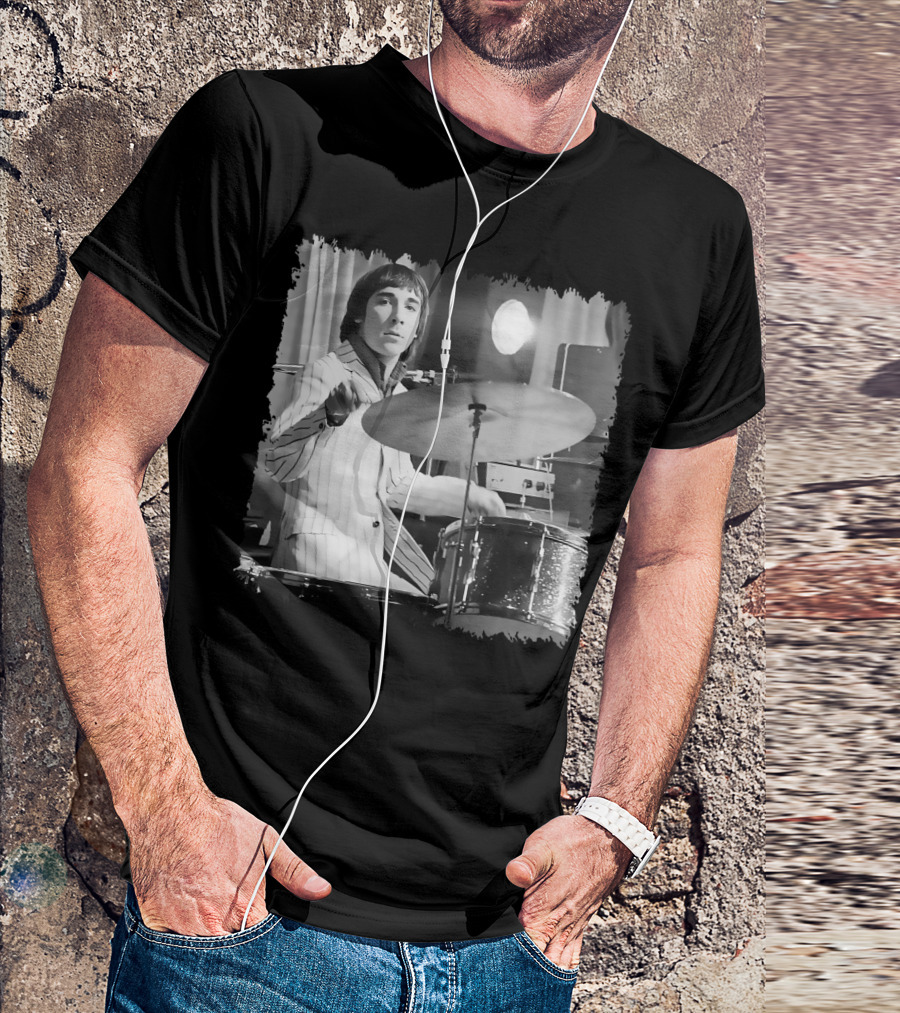 Keith Moon Drumming Legend 71019 T-Shirt