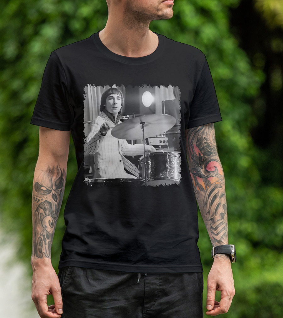 Keith Moon Drumming Legend 71019 T-Shirt