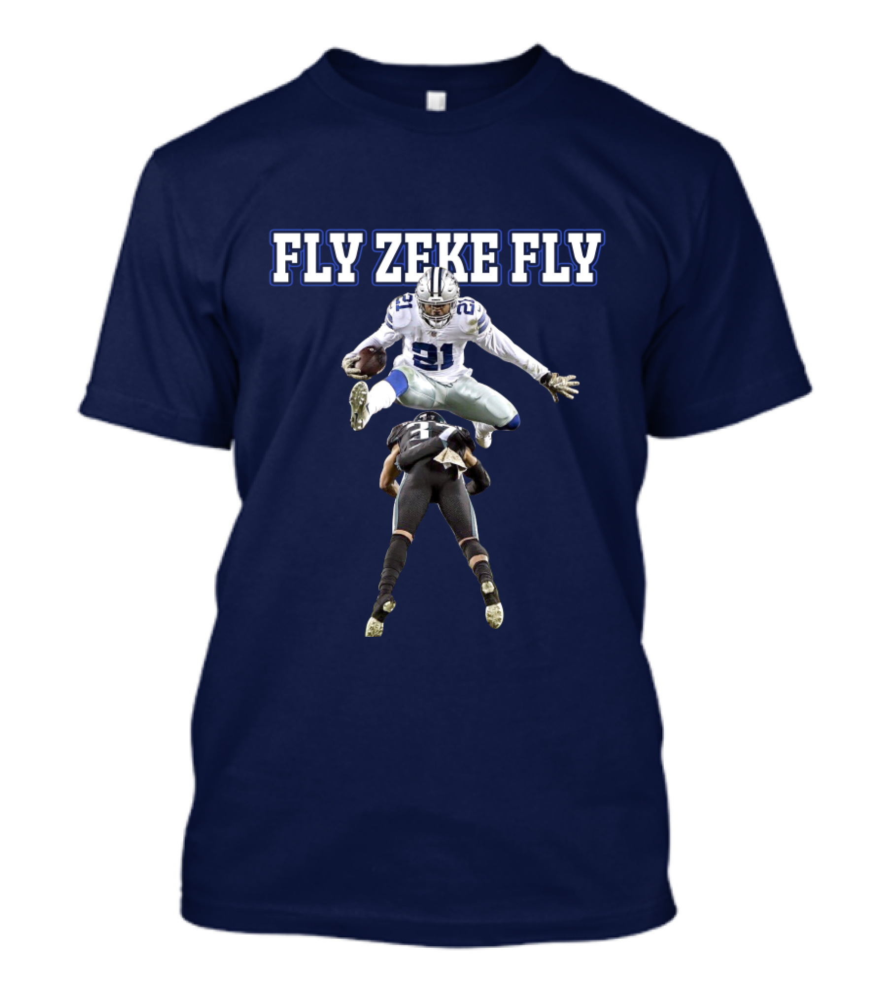 Limited Time Edition Fly Zeke Fly Football T-Shirt