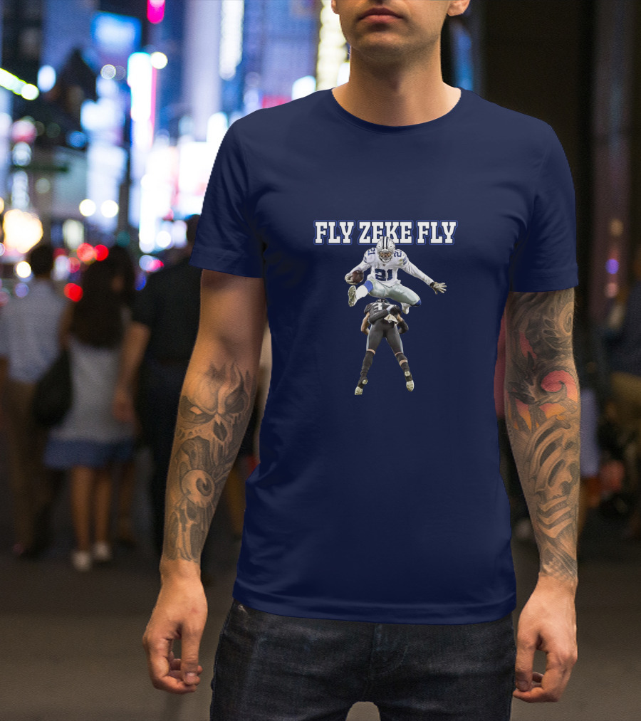 Limited Time Edition Fly Zeke Fly Football T-Shirt