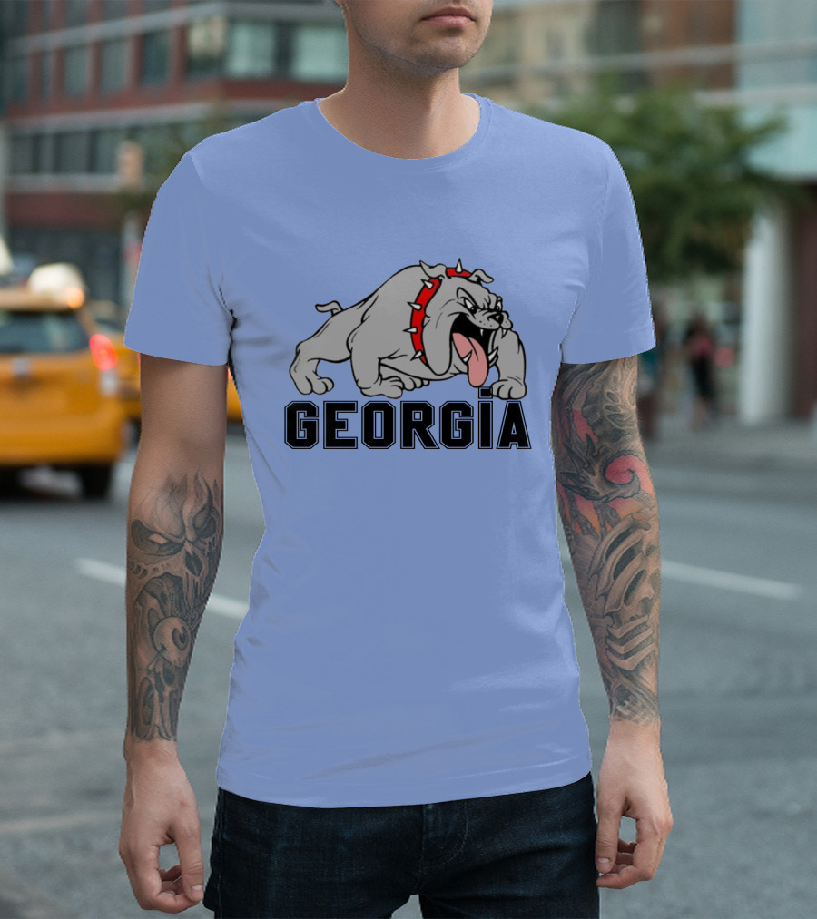 Georgia Bulldogs Fierce Mascot T-Shirt