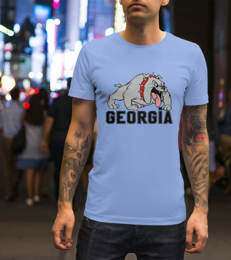Georgia Bulldogs Fierce Mascot T-Shirt