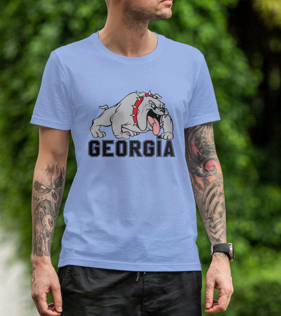 Georgia Bulldogs Fierce Mascot T-Shirt