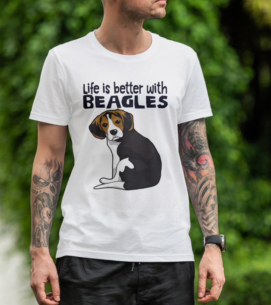 Life Is Better With Beagles T-Shirt