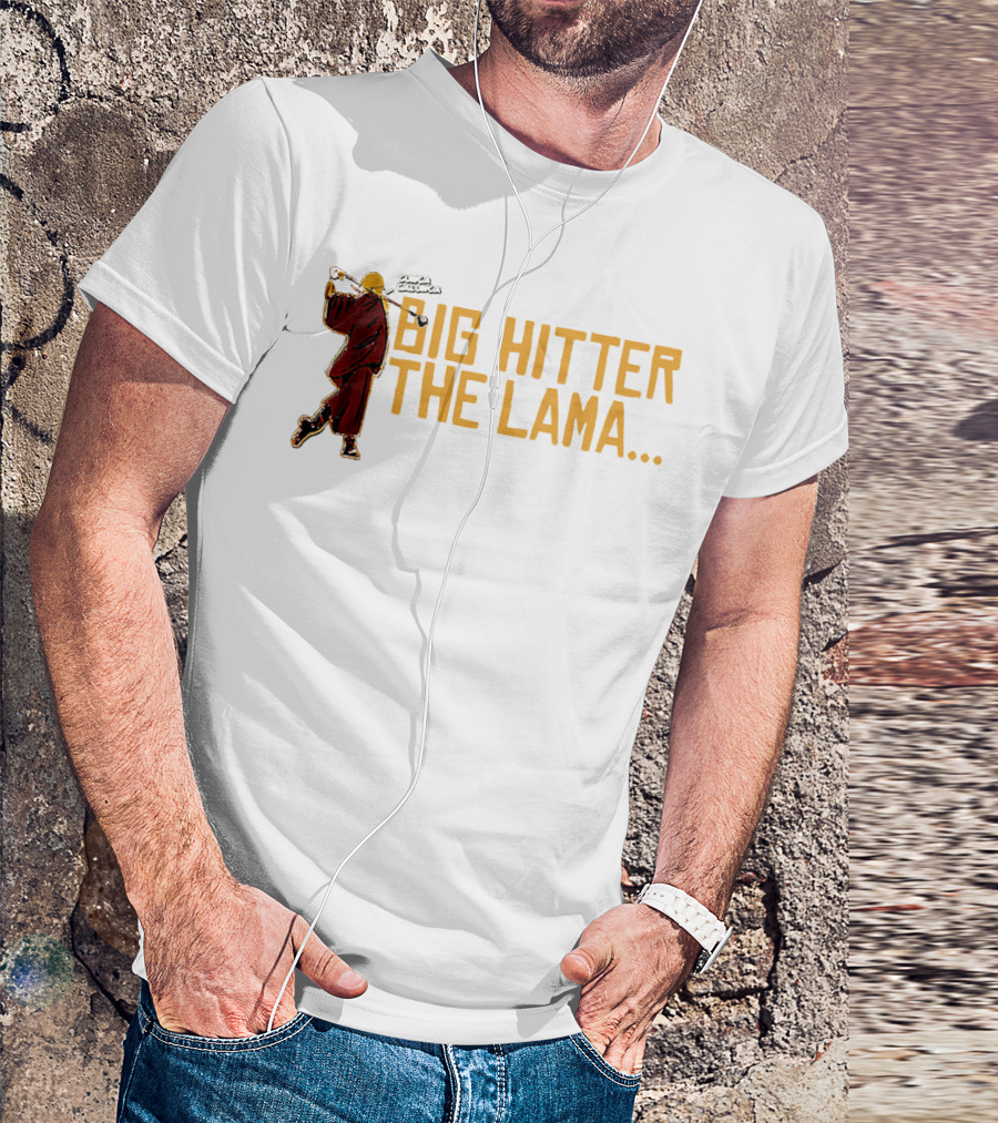 Big Hitter The Lama Golf Swing Insight T-Shirt