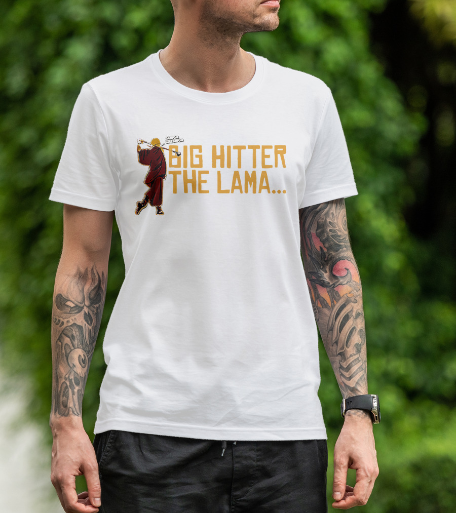 Big Hitter The Lama Golf Swing Insight T-Shirt