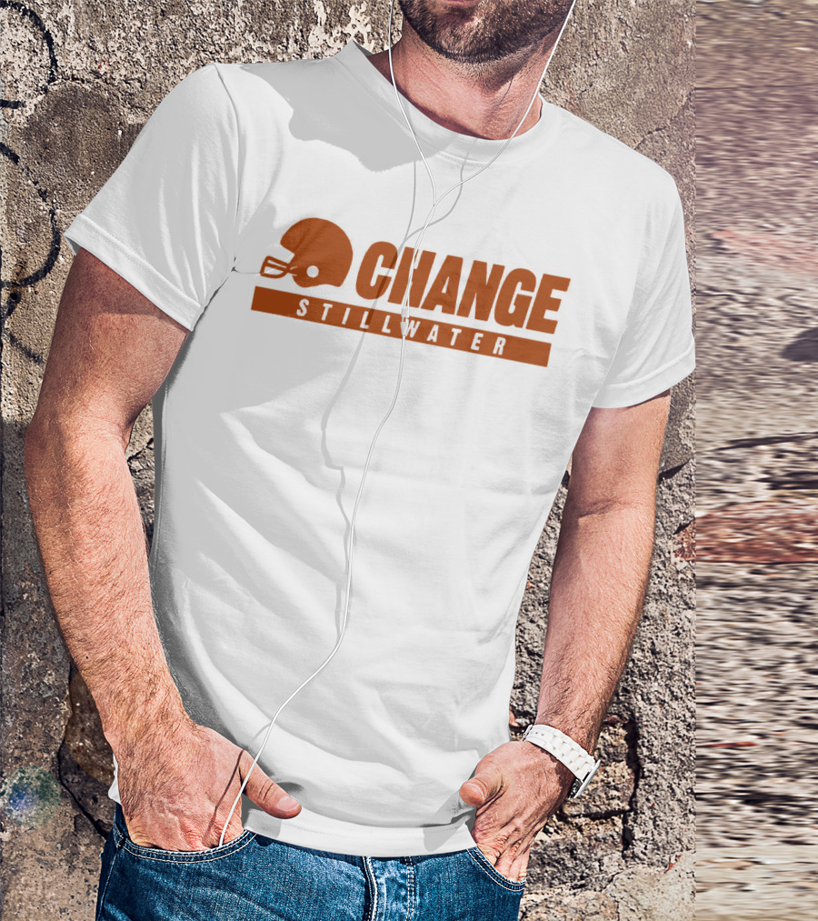 STILLWATER CHANGE FOOTBALL HELMET T-Shirt