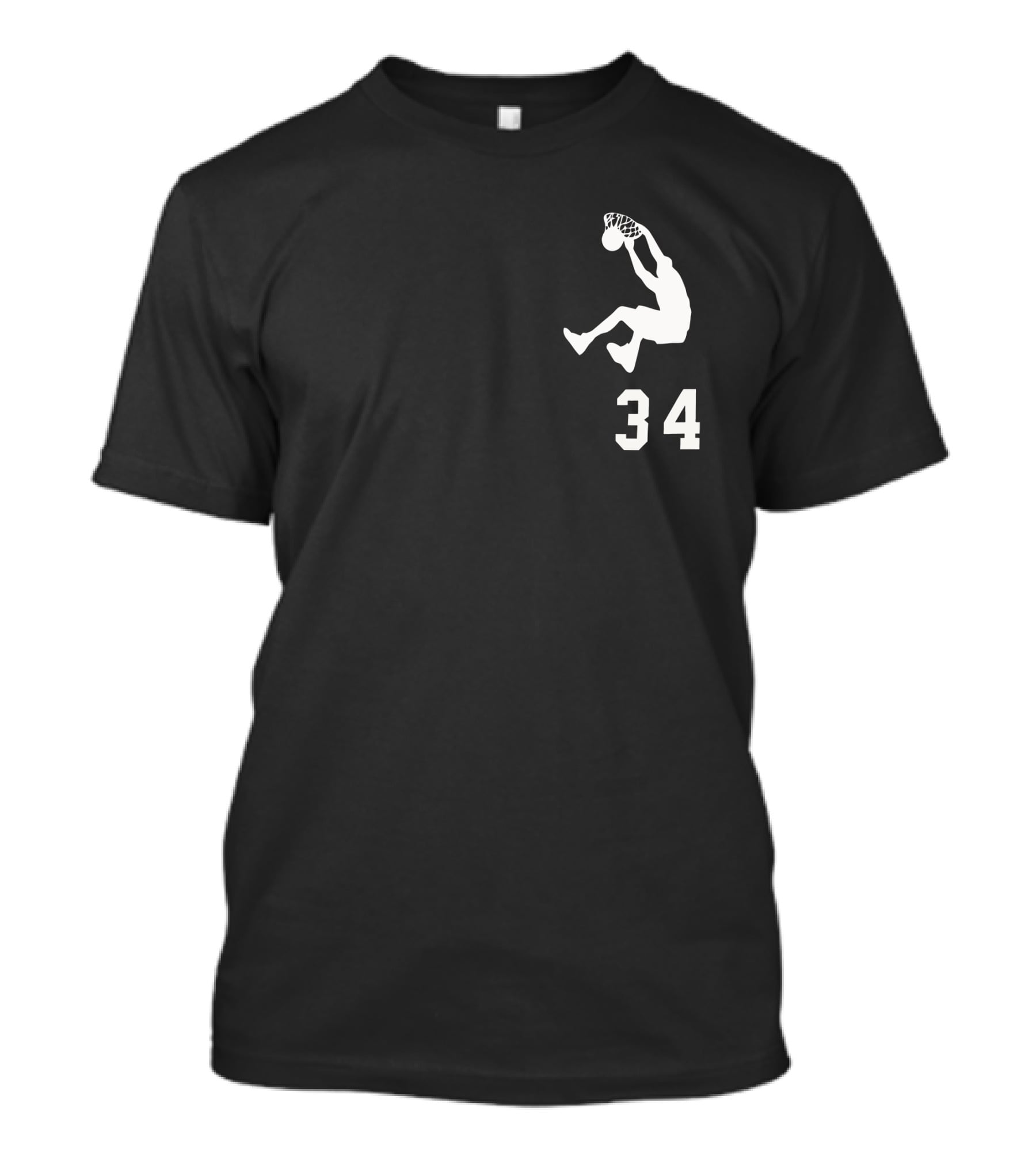 Victoria Beckham Shaq Hung 34 Basketball Dunk T-Shirt
