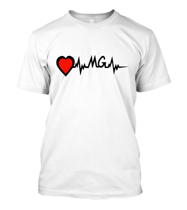 Heartbeat MG Marc Gomez Merch T-Shirt