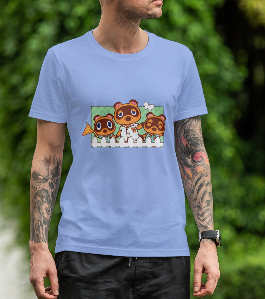 Animal Crossing New Horizons Tom Nook And Timmy And Tommy Trio Merch T-Shirt