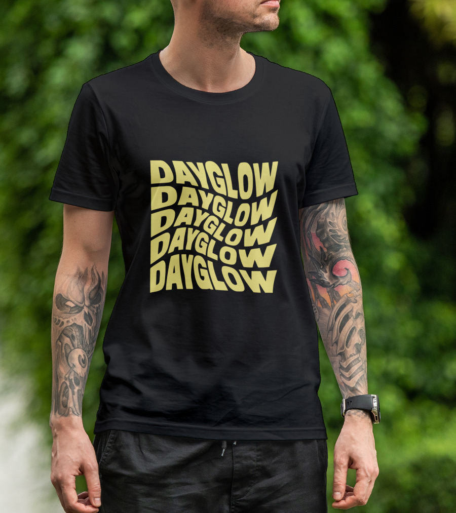 Dayglow Repeated T-Shirt