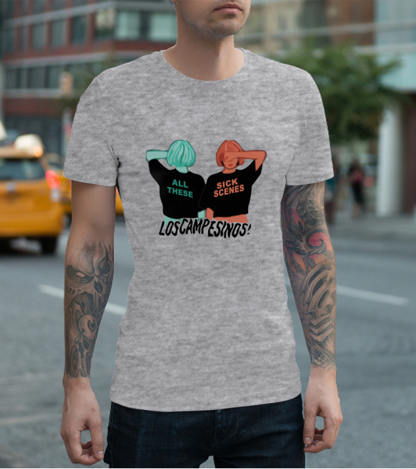 All These Sick Scenes Los Campesinos Wilbur Soot Merch T-Shirt