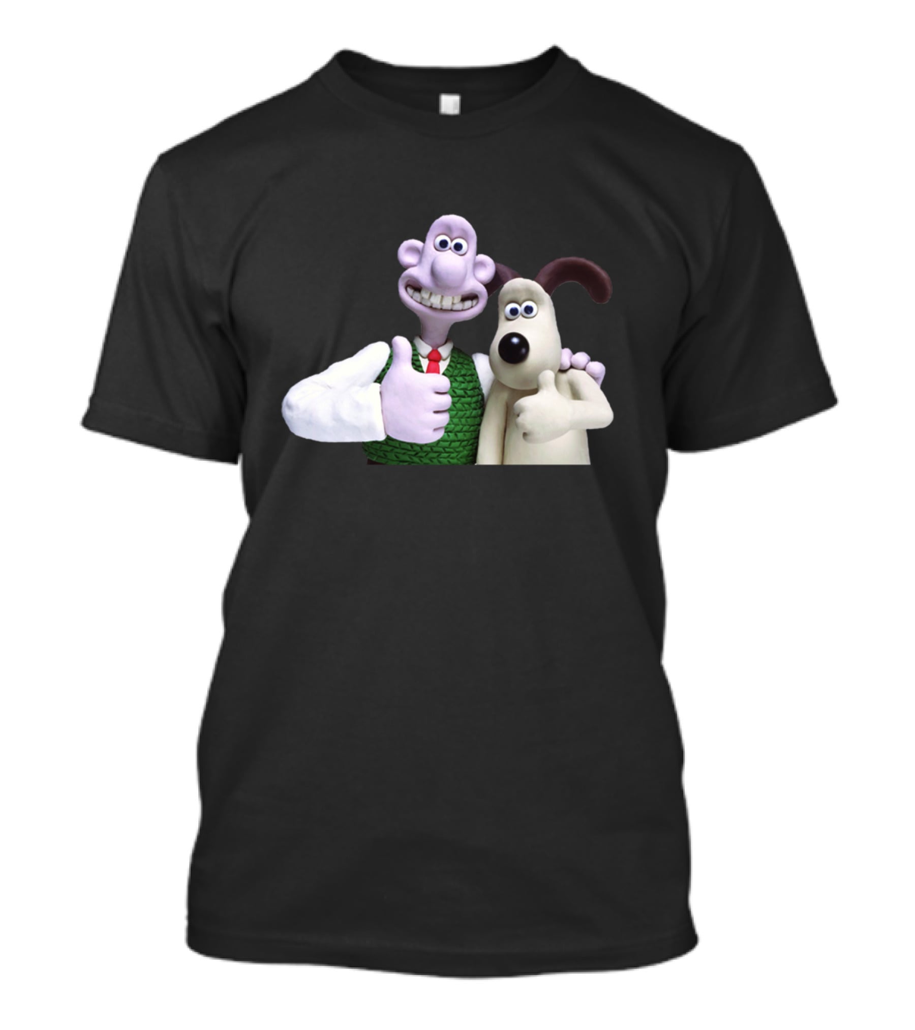 Wallace And Gromit Thumbs Up Duo T-Shirt