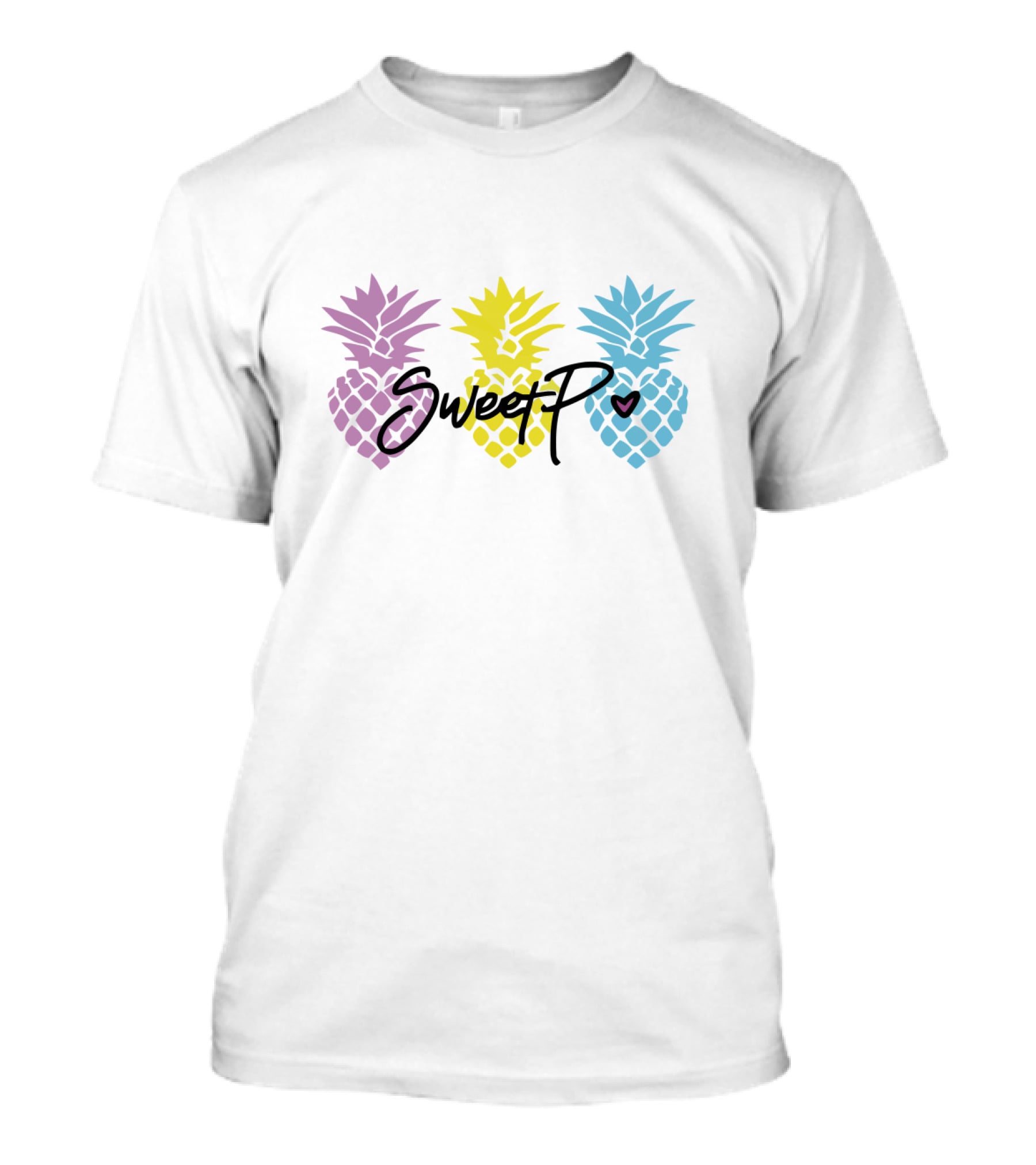 SweetP Pressley Hosbach Merch Pineapple Trio T-Shirt