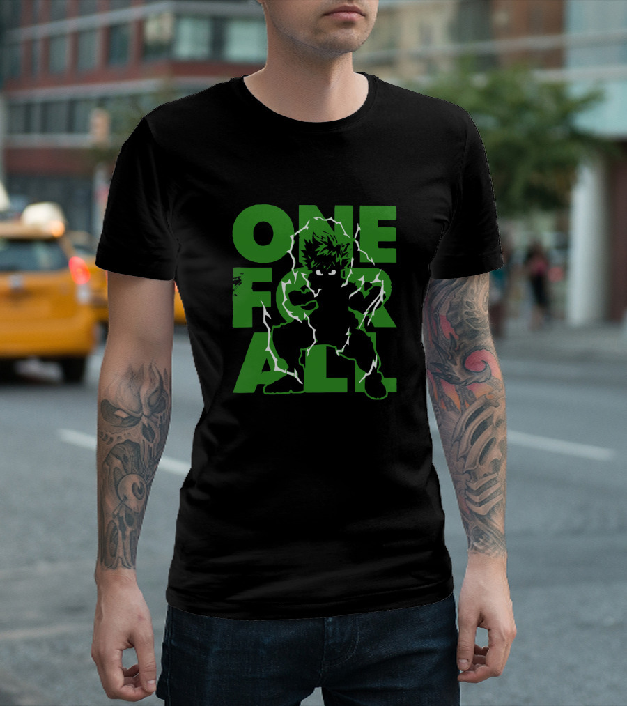 One For All My Hero Academia Midoriya Izuku T-Shirt