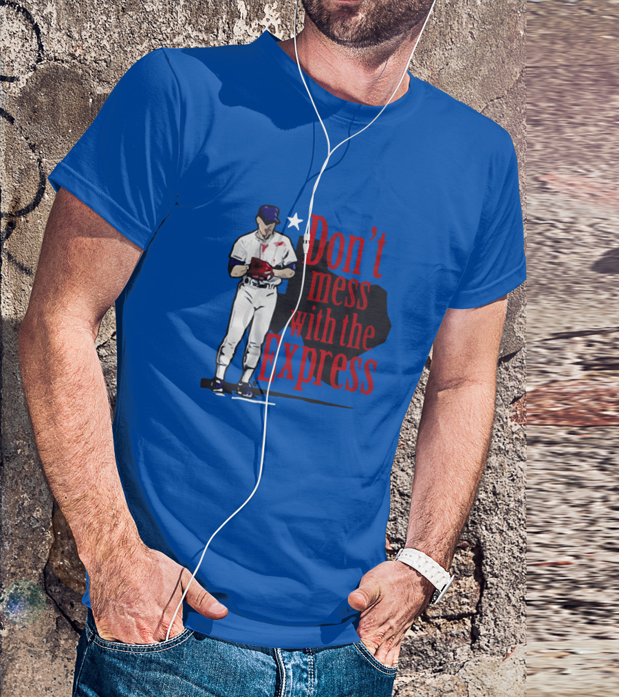 Don't Mess With The Express Bloody Nolan Ryan T-Shirt