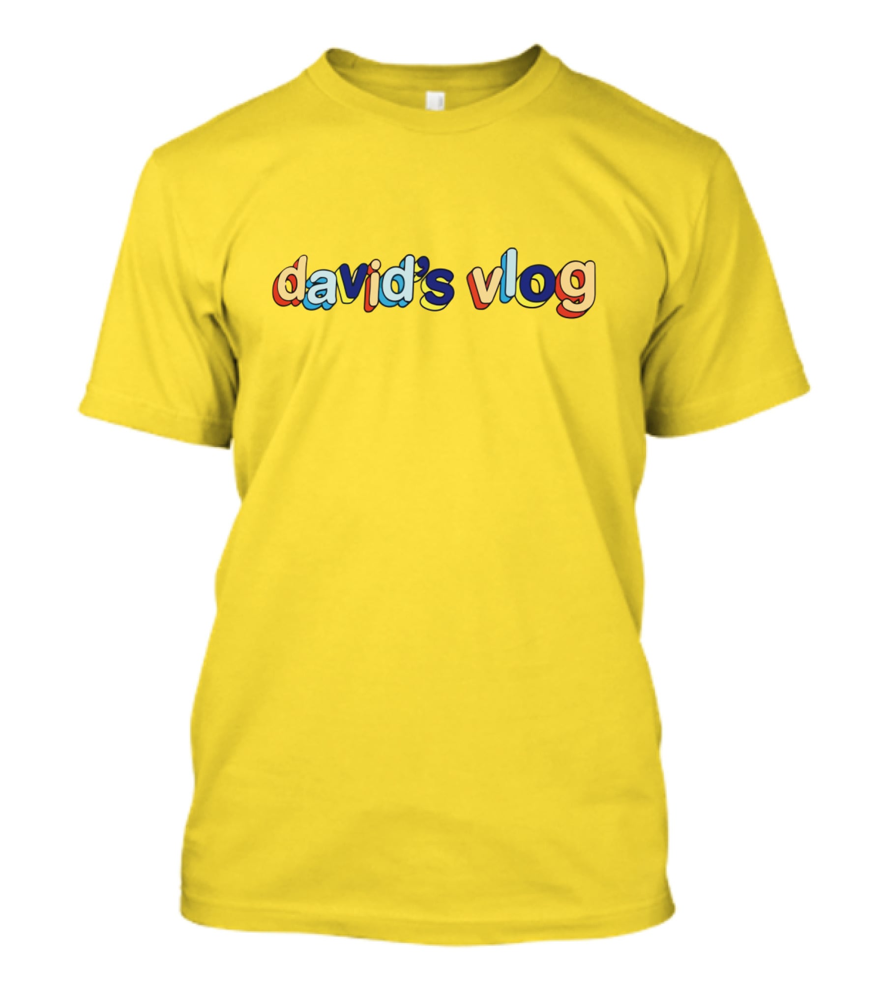 David's Vlog Merchandise T-Shirt