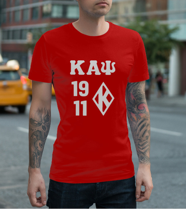 Kappa Alpha Psi 1911 Diamond Logo Boosie T-Shirt