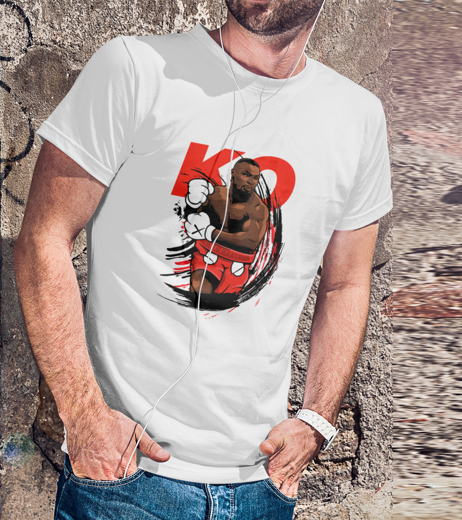 Mike Tyson KO Boxing Legend T-Shirt