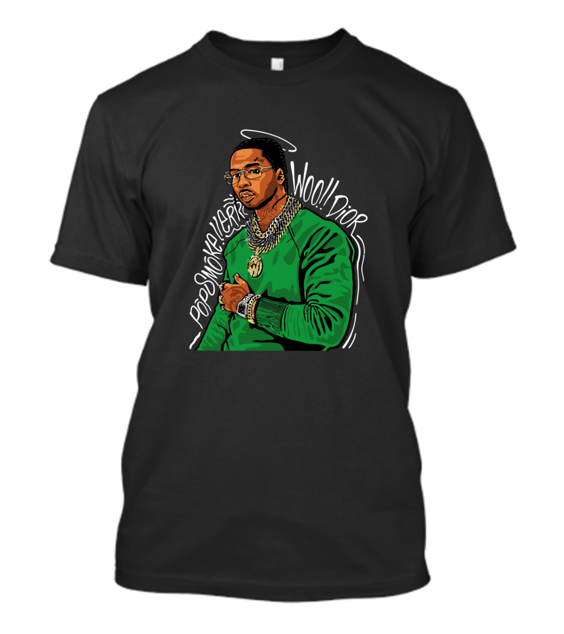Pop Smoke Flexin' Meet The Woo Vibes T-Shirt