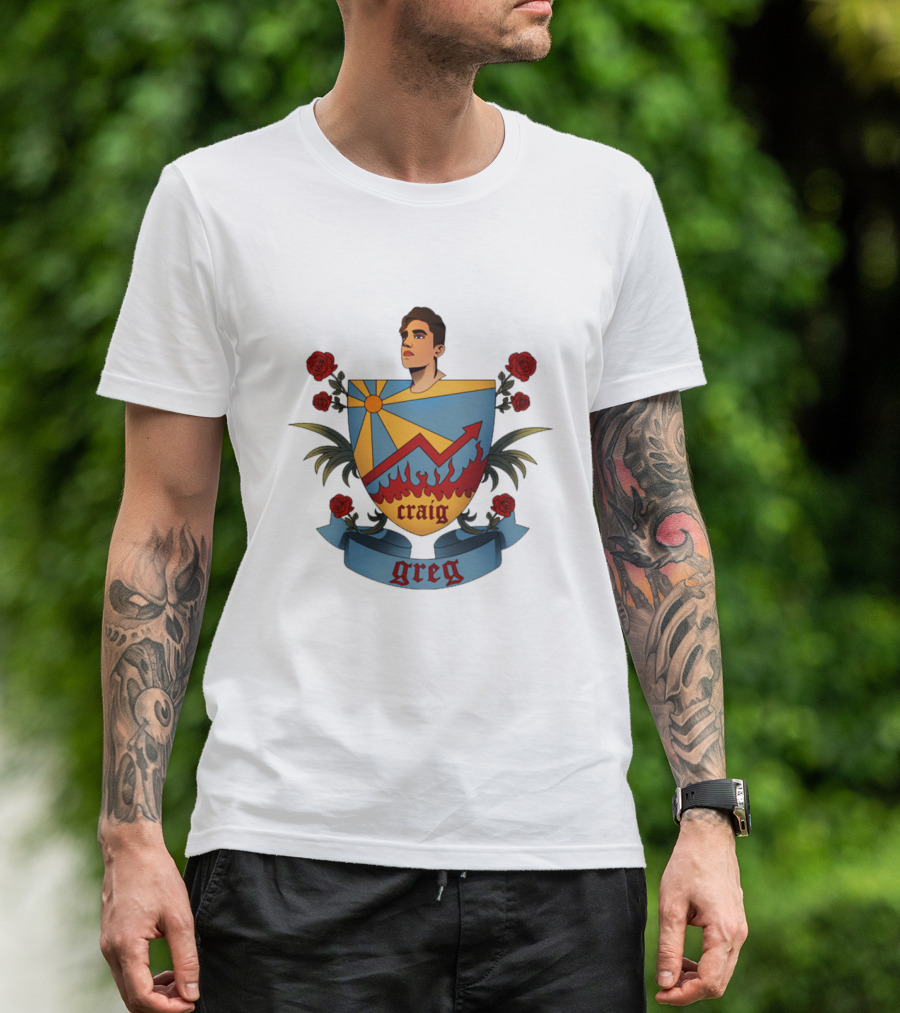 Craig Greg Crest Danny Gonzalez Merch T-Shirt