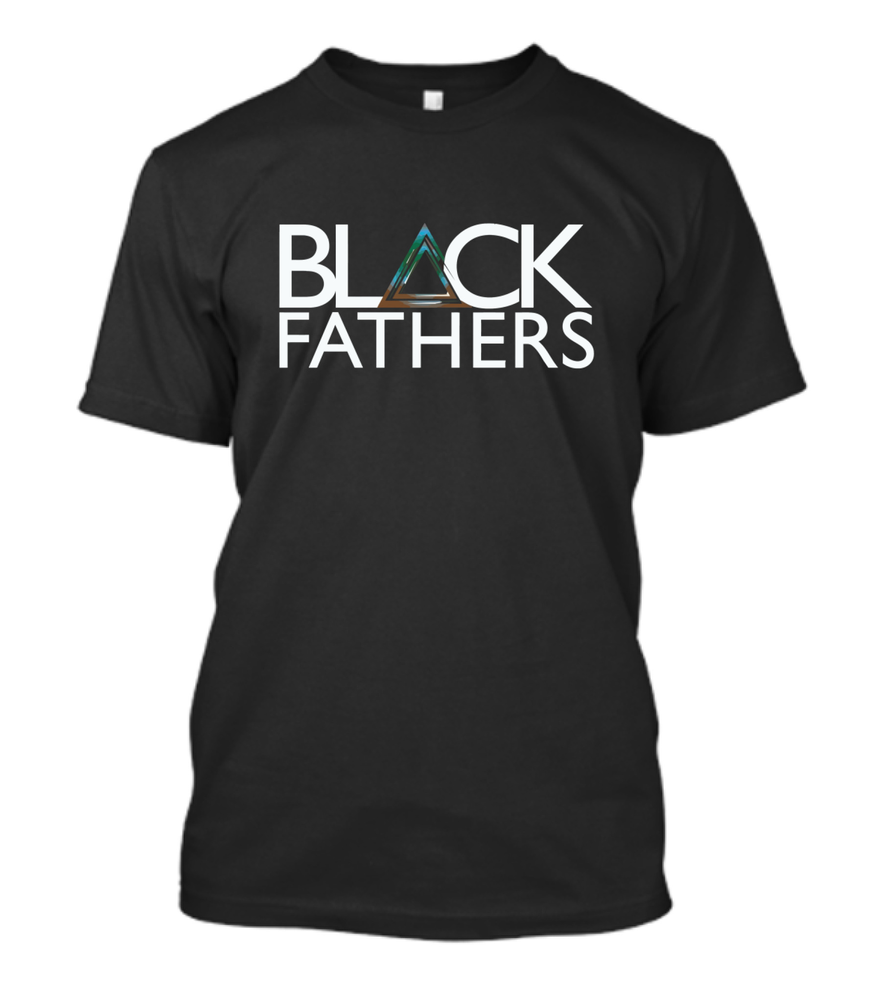 BLACK FATHERS Triangle T-Shirt