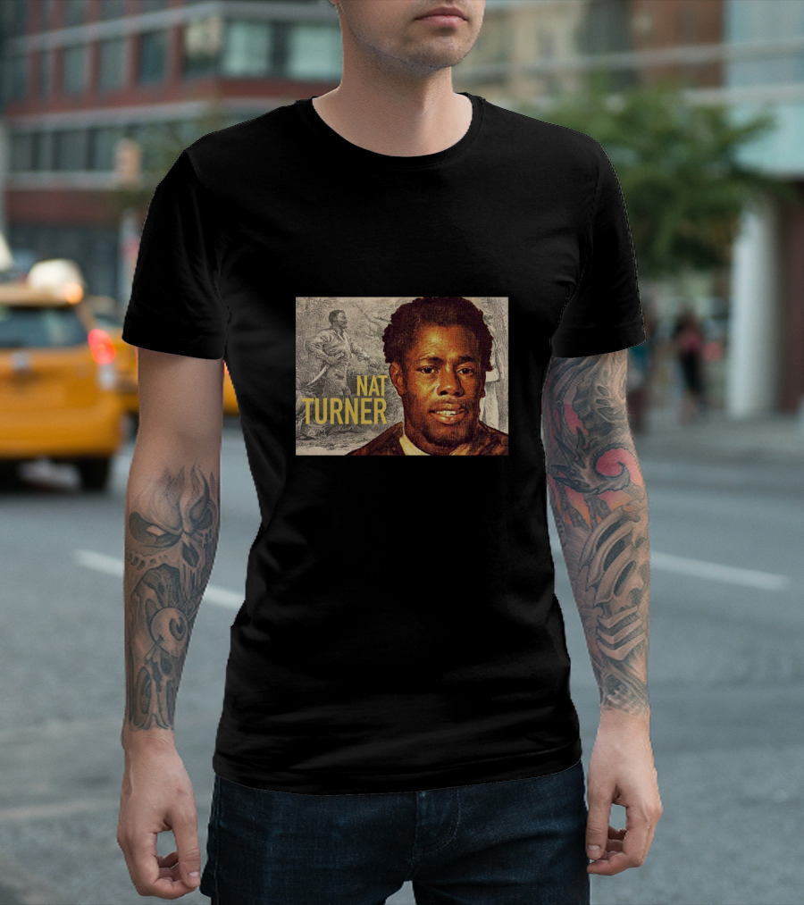 Nat Turner Historical Portrait and Figure T-Shirt