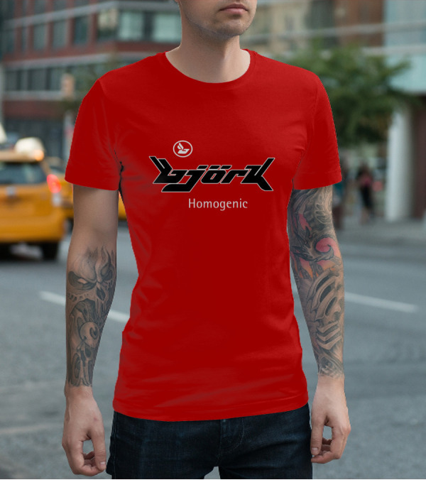 Bjork Homogenic Logo T-Shirt