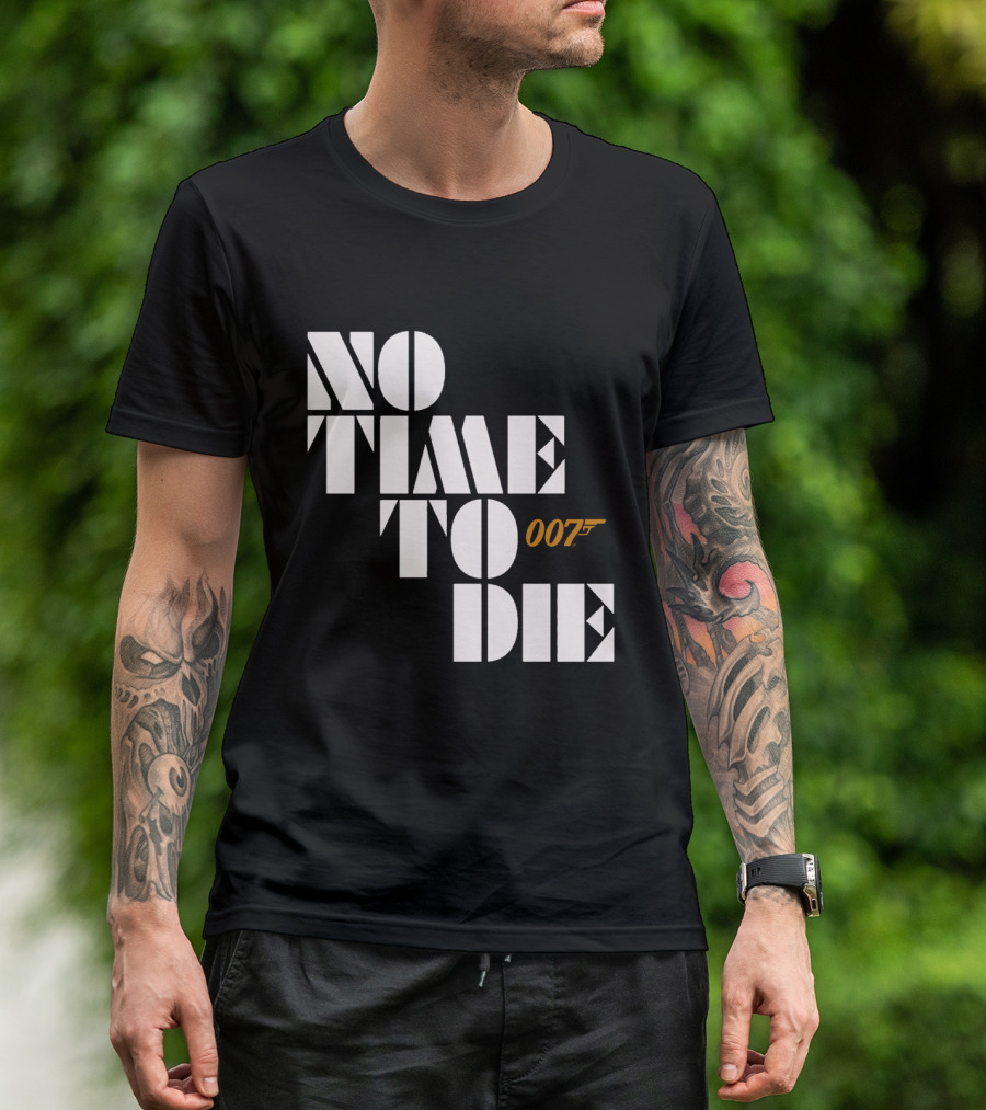 No Time To Die 007 Bond T-Shirt