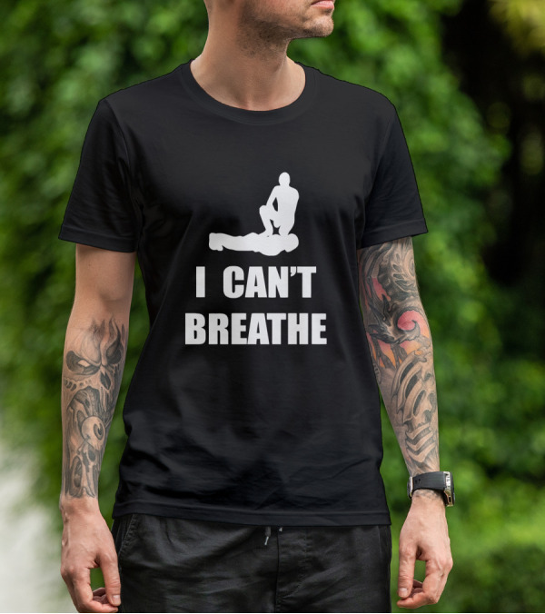 I CAN'T BREATHE Silhouette Protest T-Shirt