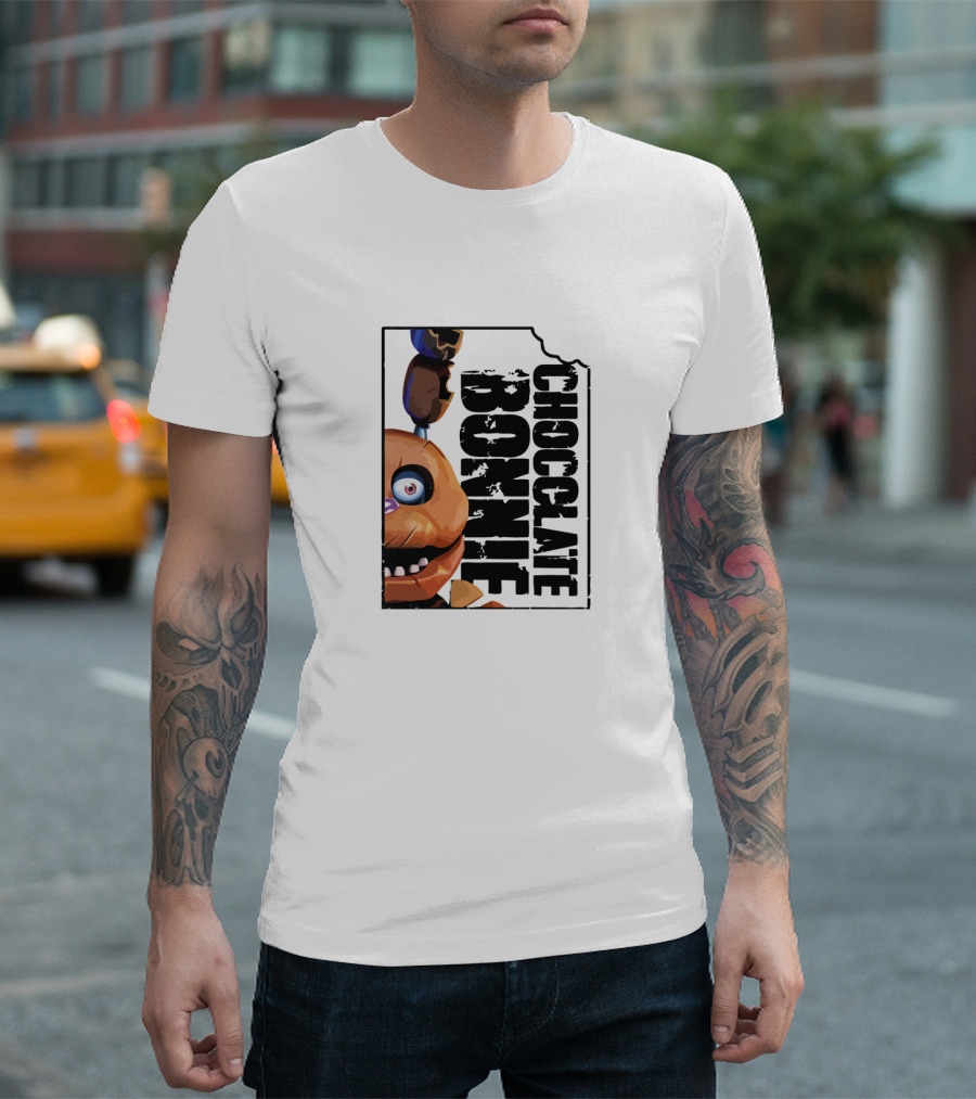 CHOCOLATE BONNIE FNAF AR MERCH STORE T-Shirt