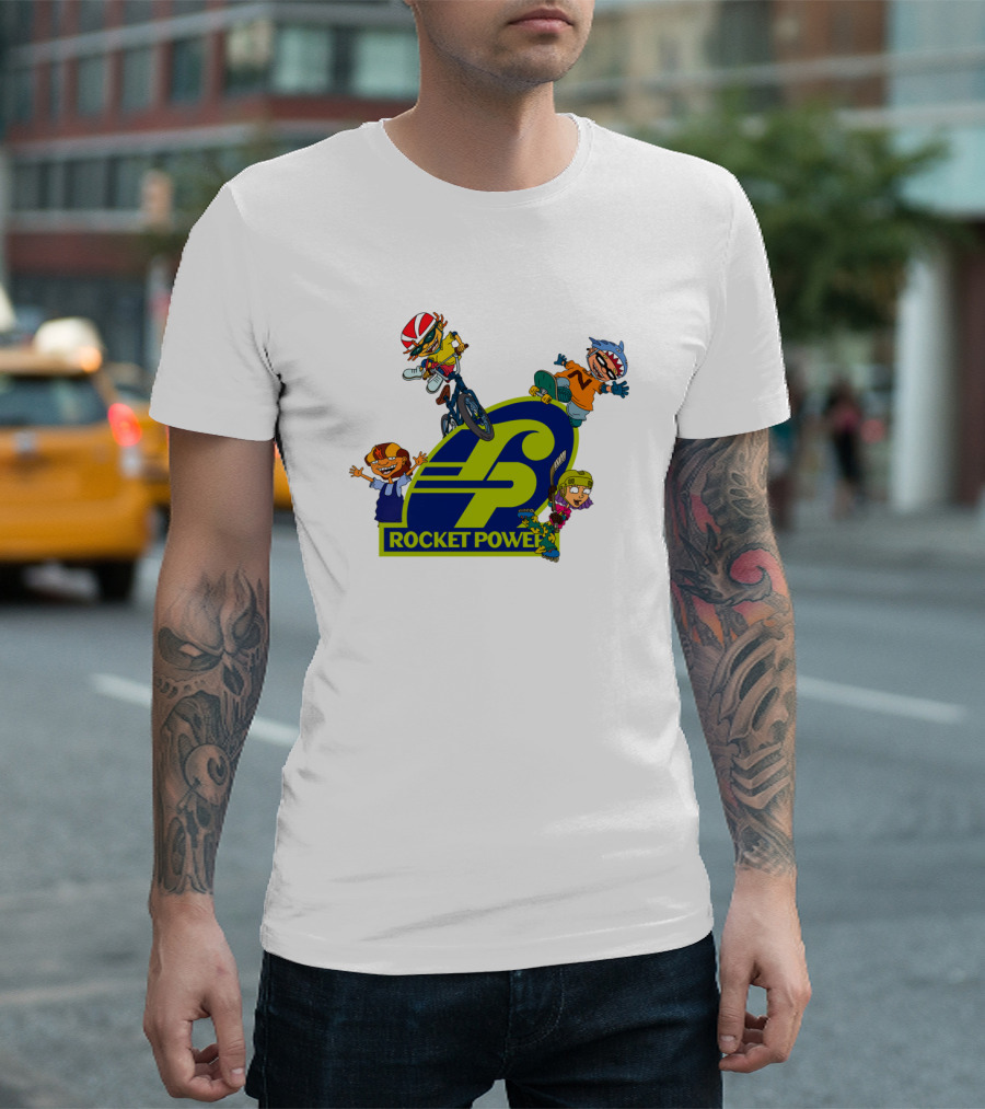 Rocket Power TV Show Characters Adventure T-Shirt