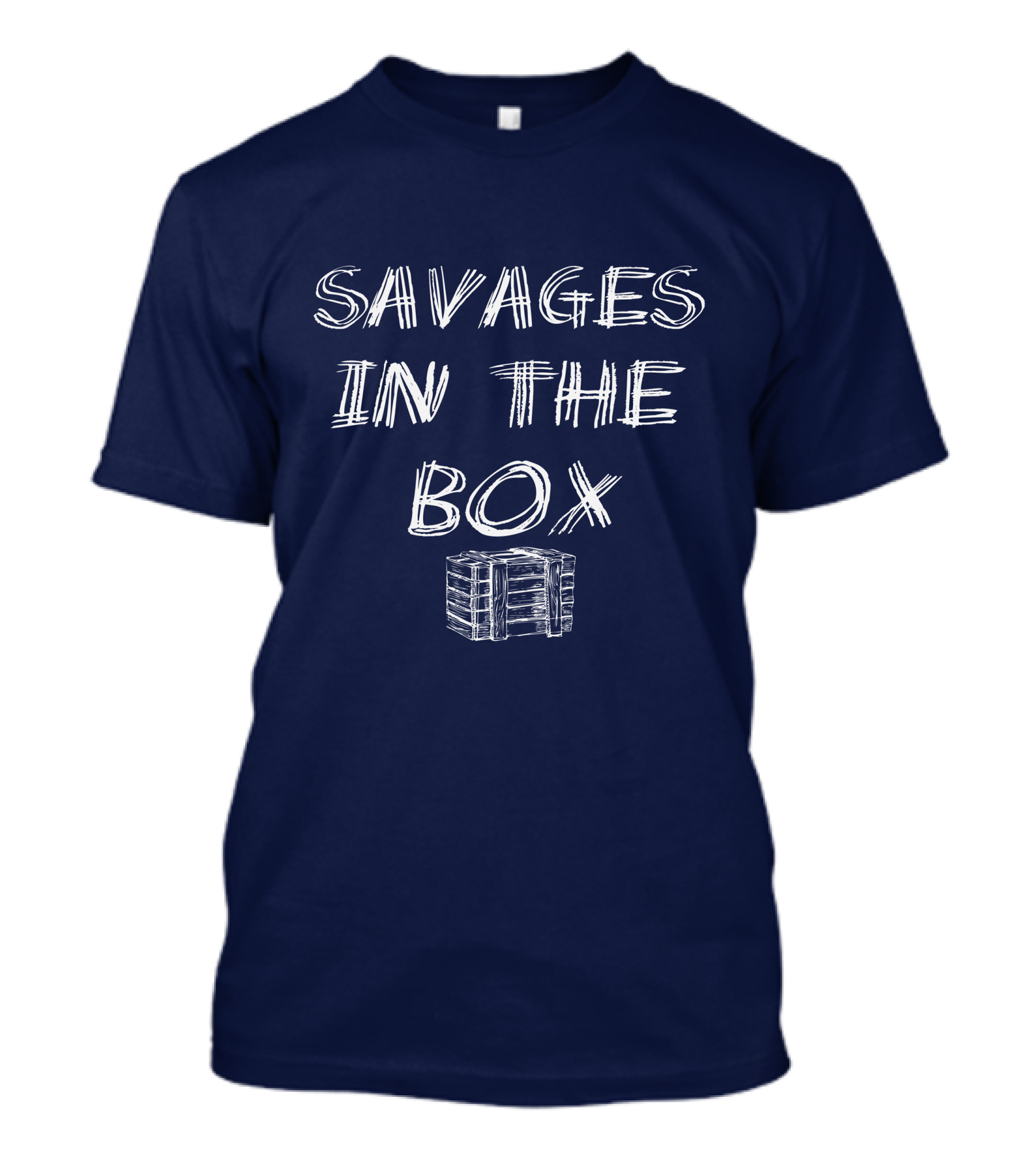 Savages In The Box Crate Sketch T-Shirt