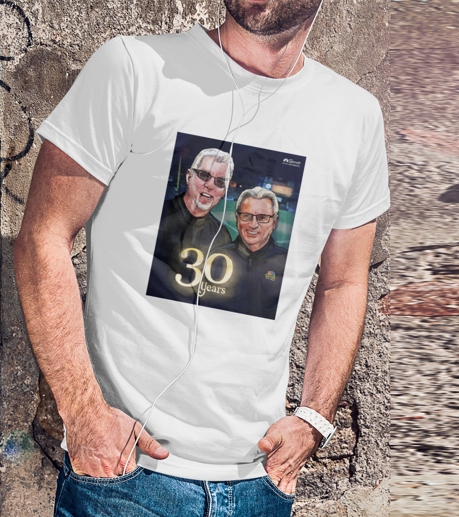 Kruk And Kuip 30 Years NBC Sports Giants Celebrating Broadcasting Legends T-Shirt