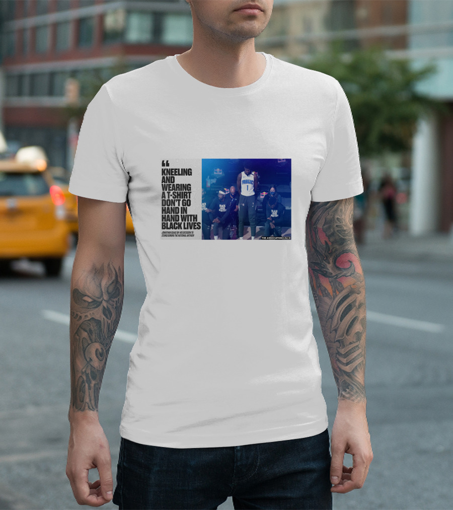 Jonathan Isaac Magic Jersey Quote Kneeling Black Lives T-Shirt