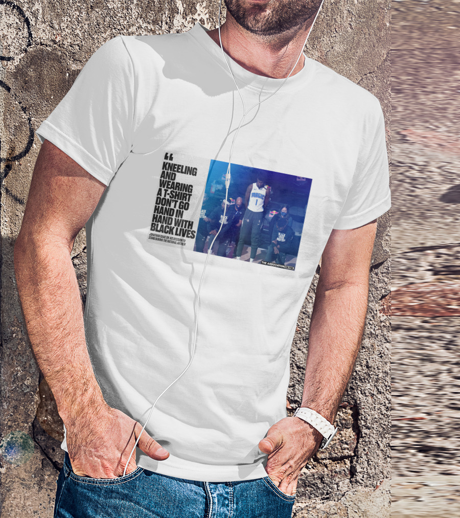 Jonathan Isaac Magic Jersey Quote Kneeling Black Lives T-Shirt