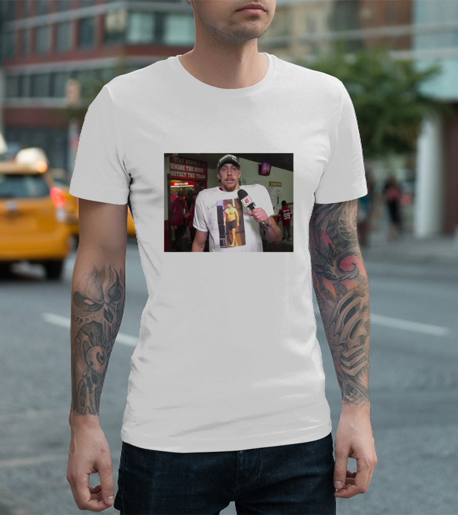 Stay Humble Ignore The Noise Protect The Team George Kittle Champions ESPN T-Shirt