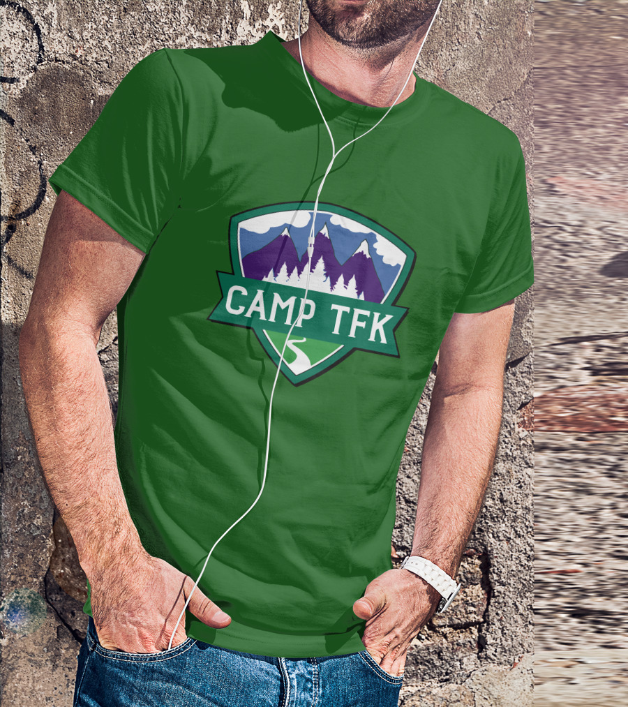 Camp TFK Mountain Adventure Badge T-Shirt