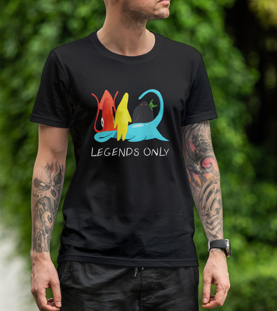 Legends Only Cryptid Crew: Sea Monster And Mythical Creatures T-Shirt